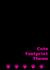 Cute Footprint Theme2!