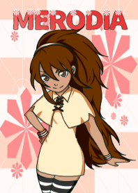 Exotic girl Melodia