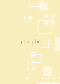 Stylish square white19 from Japan