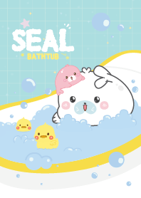 Seal Bathtub Blue