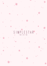 SIMPLE STAR-PINK WHITE- 11