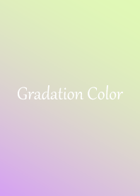 Gradation Color *Purple&Green*