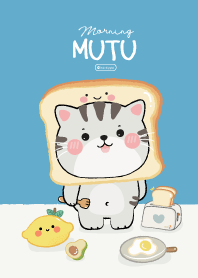 Mutu Cat : Good Morning blue