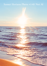 Sunset Horizon Photo #140 Not AI