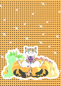 ねこさま と たのしい ハロウィン 着せかえ