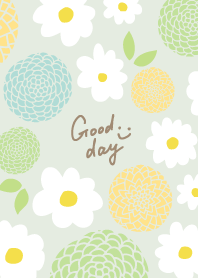 White flowers and saddle flowers13 Japan