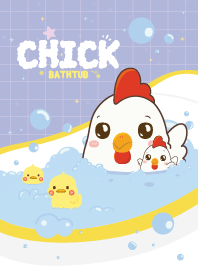 Chicken Bathtub Violet
