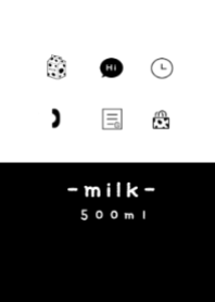 Milk carton 500ml