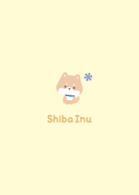 Shiba Inu3 Crystal - Yellow