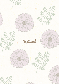 Dull color flowers and leaves22 Japan