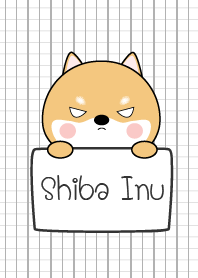 Simple Angry Shiba Inu