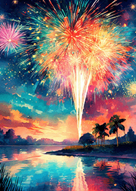 Beautiful Fireworks Theme#538