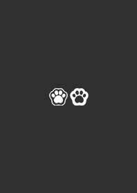 SIMPLE PAW PADS 1 (S)  - BKaxWH 001