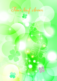 Four leaf clover .
