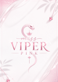 Miss viper pink white