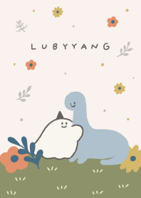 Lubyyang goest with dinosaur
