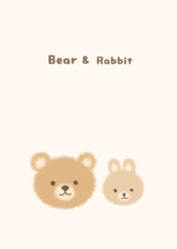 Bear & Rabbit 2 Brown