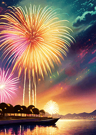 Beautiful Fireworks Theme#331