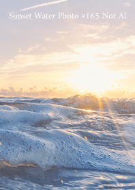 Sunset Water Photo #165 Not AI