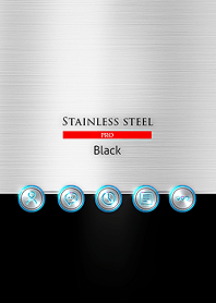 Stainless steel PRO Black