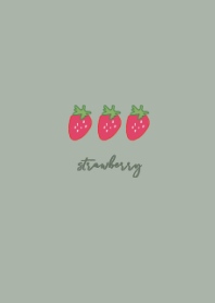 strawberry :beigegreen