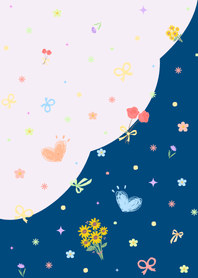 Cute Little DoodlesV.2_DeepBlue&Purple3