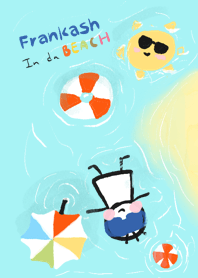 Frankash บนหาดทราย