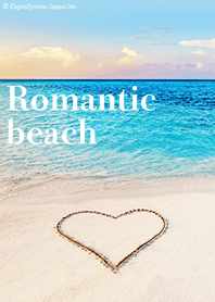 Romantic beach from Japan