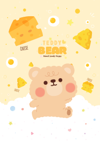 Teddy Bear Cheese Cutie Kawaii