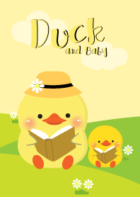 Cute Duck and Baby Theme