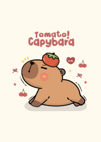 Capybara Cute : Tomato