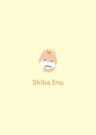 Shiba Inu3 Crown - Yellow