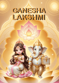 Ganesha-Lakshmi rich & money (JP)