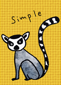 Simple ring-tailed lemur7.