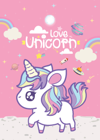 Unicorn Mini Galaxy Pink