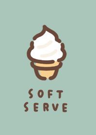 Soft Serve /Mint Green.