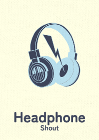 Headphone_shout Baby blue