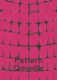 Pattern Crocodile beniiro