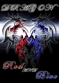 Dragon of red and blue Ver7