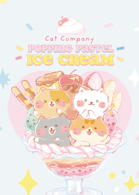 Cat Company : Popping Pastel Ice Cream