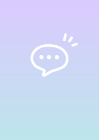 簡單漸變：紫羅蘭薄荷綠 WV