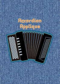 Accordion Applique Black 25