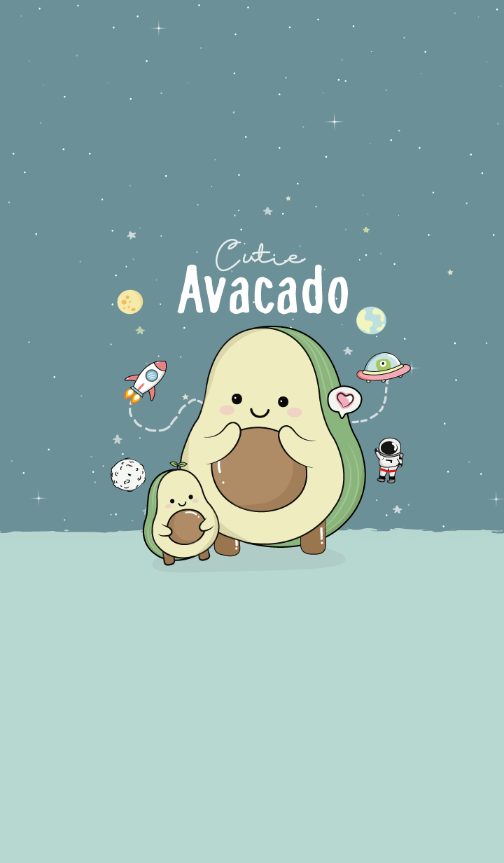 Avocado Cutie. (Blue Sky)