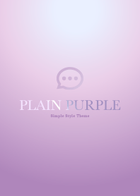 Plain Purple シンプルなピンクパープル
