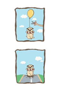 [BLUE] Where's the Pug?