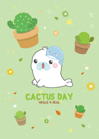 Whale&Seal Cactus Day Sweet
