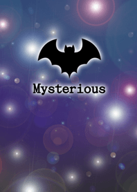 Black mysterious bats