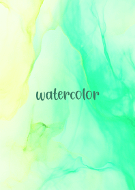 Pastel watercolor-GREEN 49