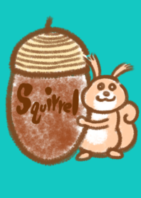 リスの着せかえ