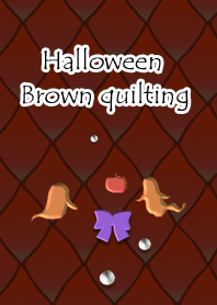 Halloween(Brown quilting)